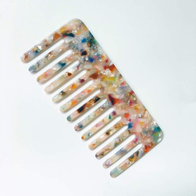 Marbleized Wide Tooth Combs