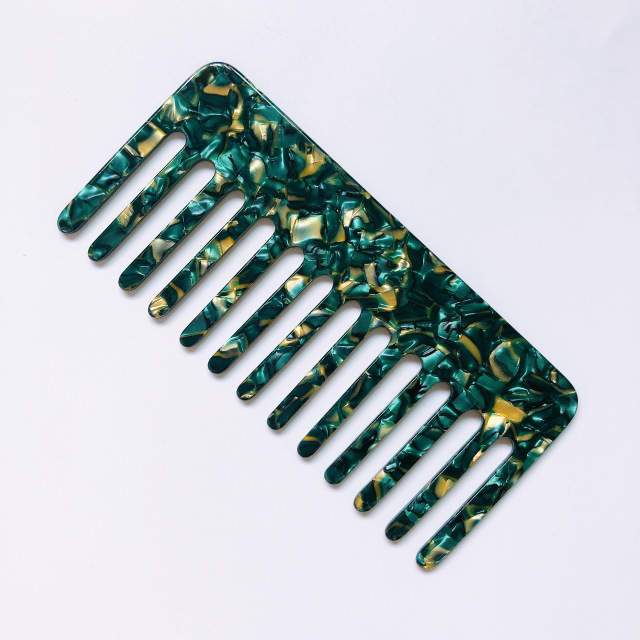 Marbleized Wide Tooth Combs