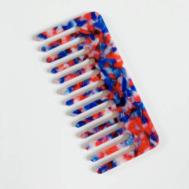 Marbleized Wide Tooth Combs