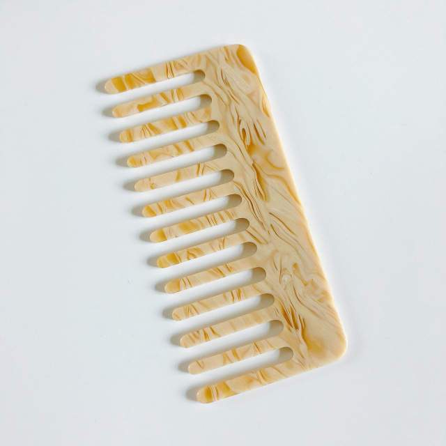 Marbleized Wide Tooth Combs