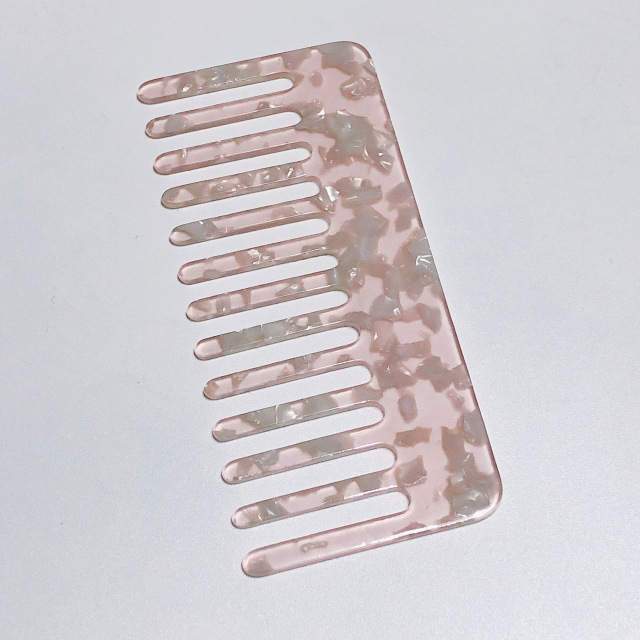 Marbleized Wide Tooth Combs