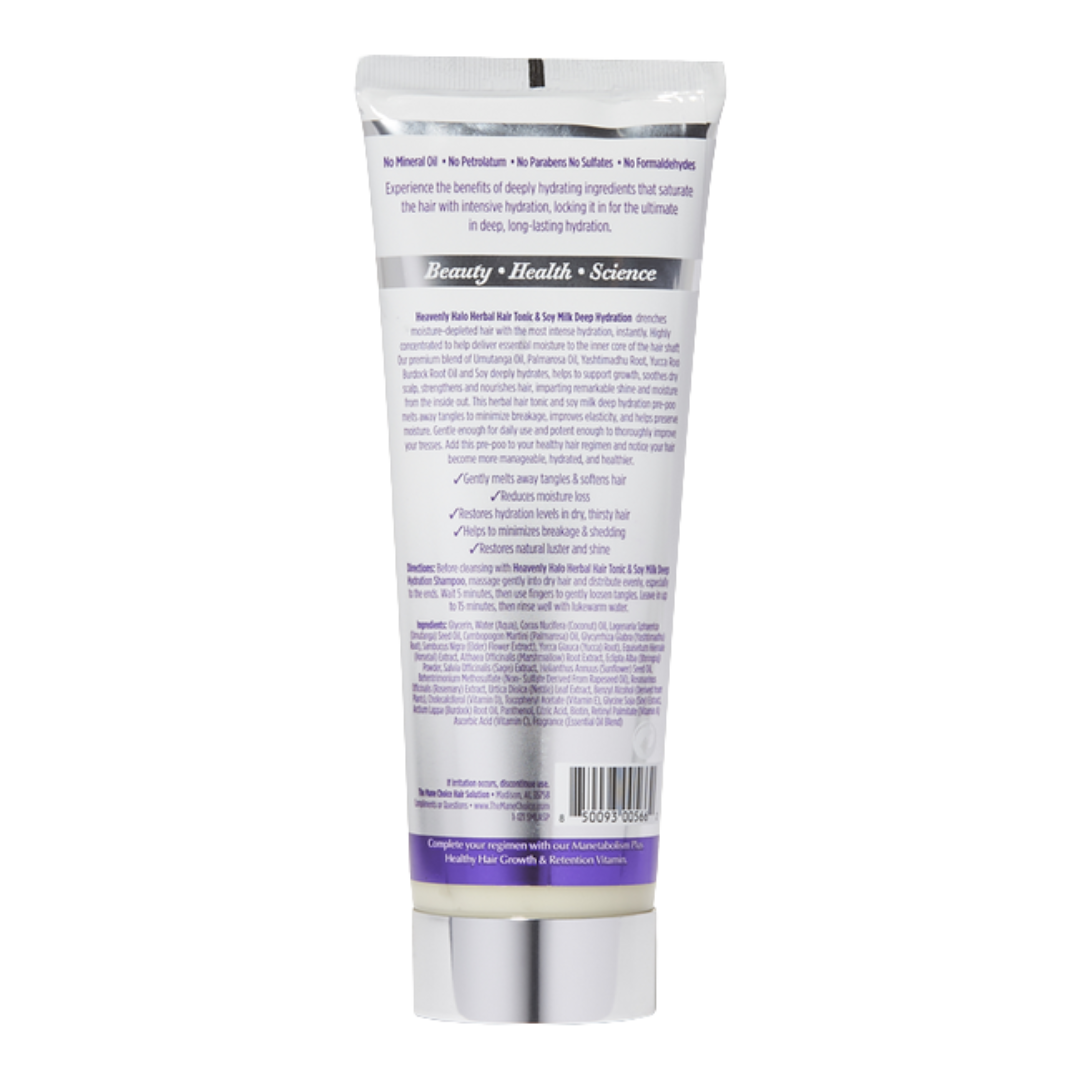 Heavenly Halo Herbal Hair Tonic & Soy Milk Deep Hydration Pre-Poo - 8oz