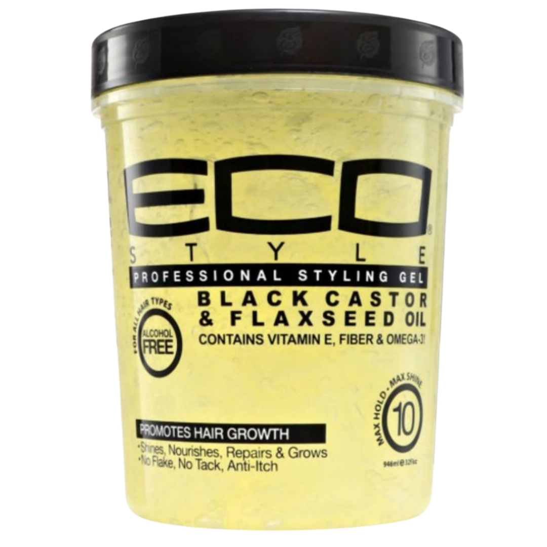 Eco Styler Professional Styling Gel Black Castor & Flaxseed Oil