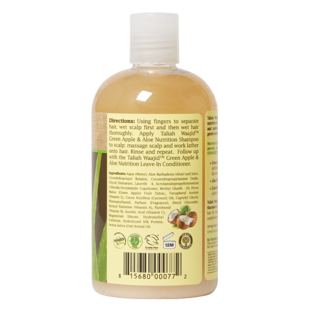 Green Apple And Aloe Nutrition Shampoo 12oz
