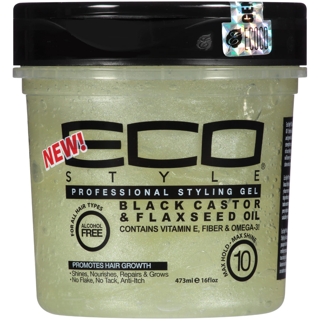 Eco Styler Professional Styling Gel Black Castor & Flaxseed Oil
