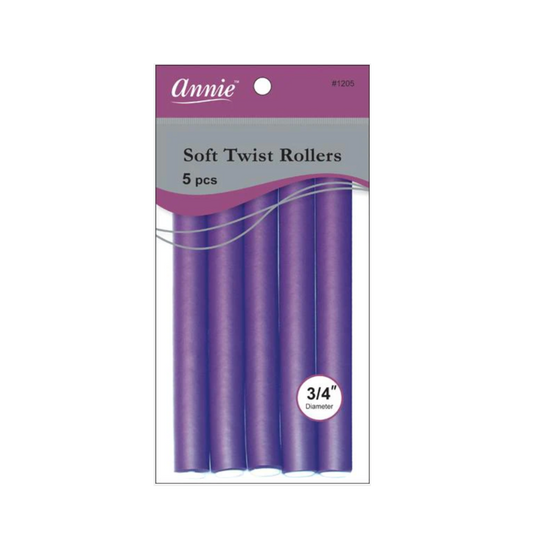 3/4in. Soft Twist Rollers: Purple