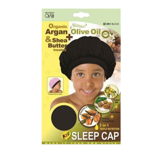 Kids Sleep Cap: Black