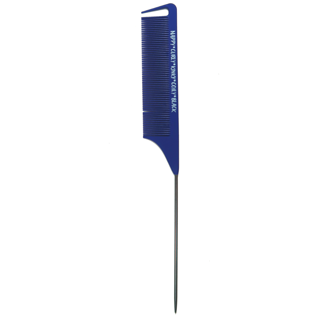 "Nappy, Curly, Kinky, Coily, Black" Parting Comb