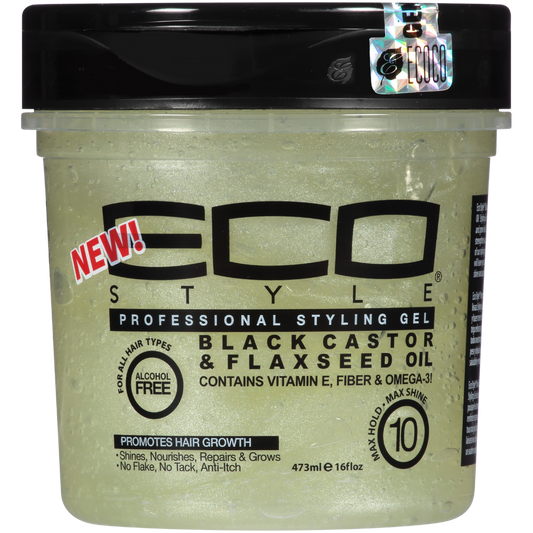 Eco Styler Professional Styling Gel Black Castor & Flaxseed Oil